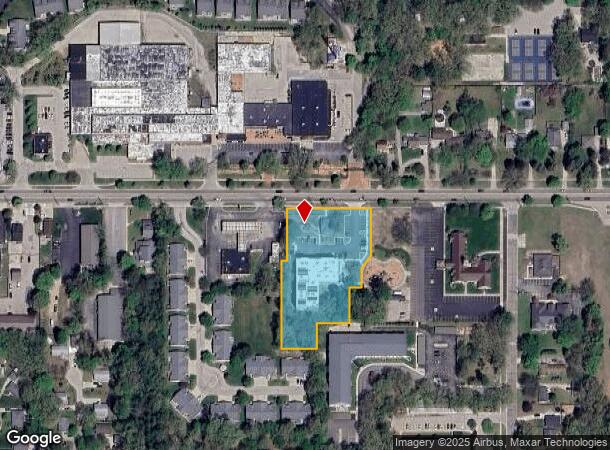  734 E Savidge St, Spring Lake, MI Parcel Map