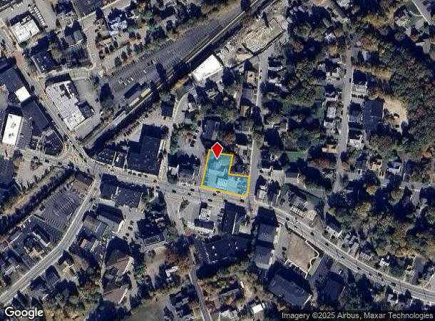 43 E Central St, Franklin, MA Parcel Map