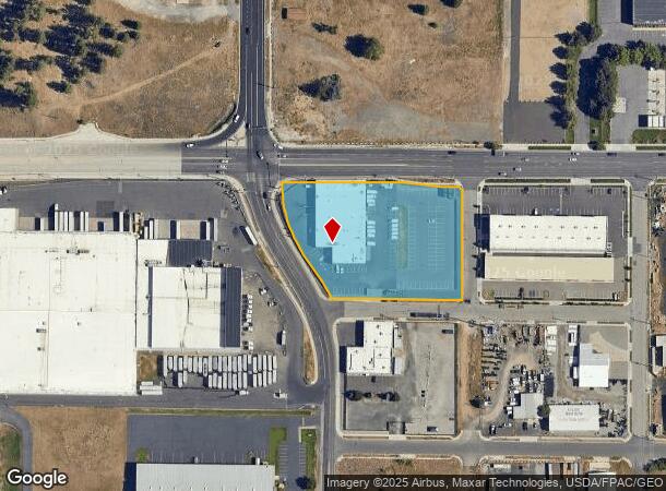  6202 N Freya St, Spokane, WA Parcel Map