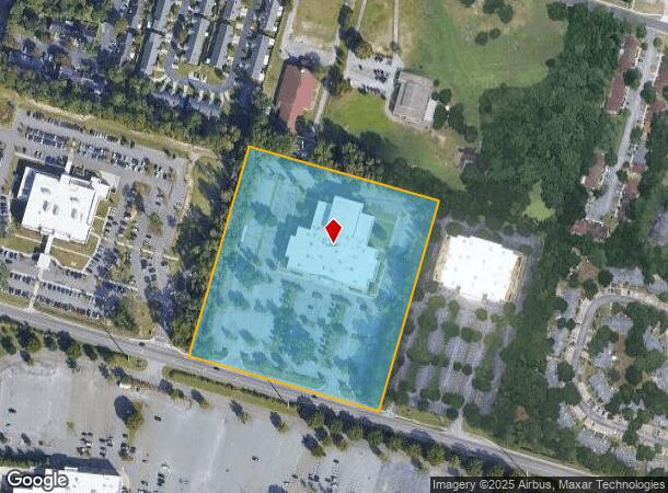  1150 Shawnee St, Savannah, GA Parcel Map