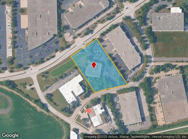  2505 Diehl Rd, Aurora, IL Parcel Map