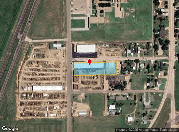  1401 S Columbia St, Plainview, TX Parcel Map