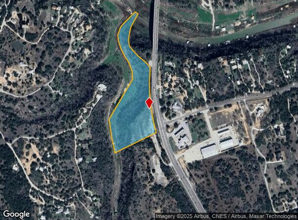  23501 State Highway 71 W, Spicewood, TX Parcel Map