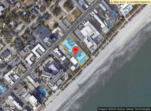  1001 S Ocean Blvd, Myrtle Beach, SC Parcel Map