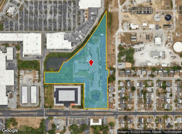 6711 Embassy Blvd, Port Richey, FL Parcel Map