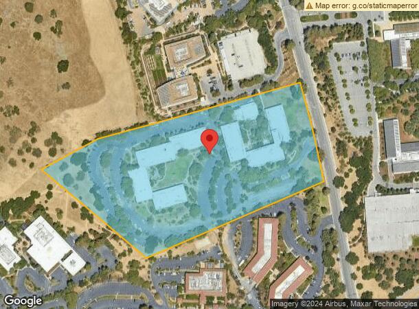  3420 Hillview Ave, Palo Alto, CA Parcel Map