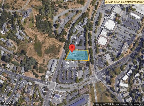  250 Camino Alto, Mill Valley, CA Parcel Map