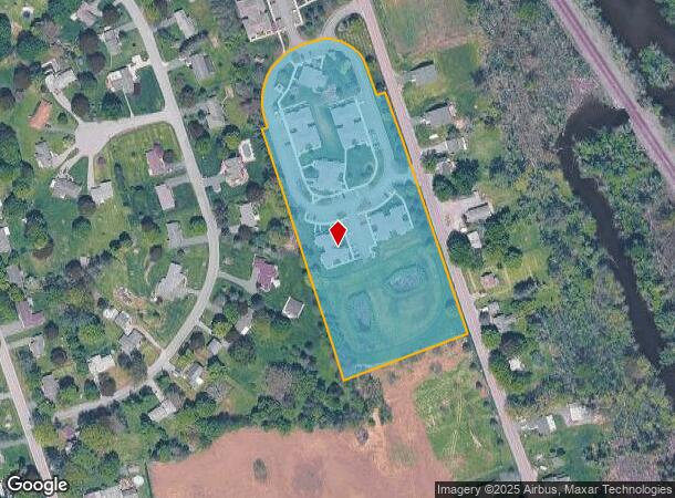 1969 Division St, Palmyra, NY Parcel Map