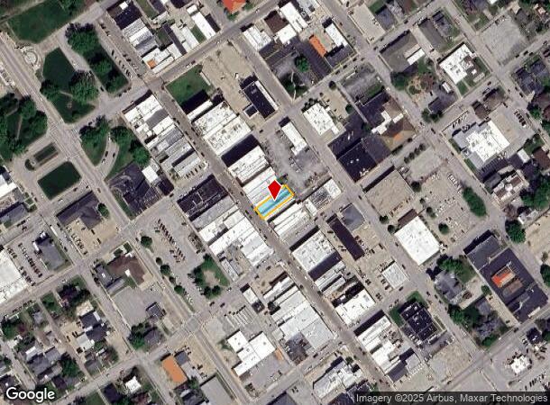 316 Main St, Vincennes, IN Parcel Map