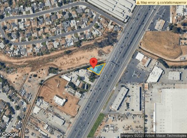  577 W La Cadena Dr, Riverside, CA Parcel Map