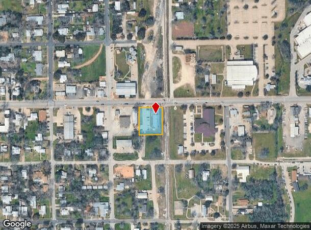  1207 Chestnut St, Bastrop, TX Parcel Map