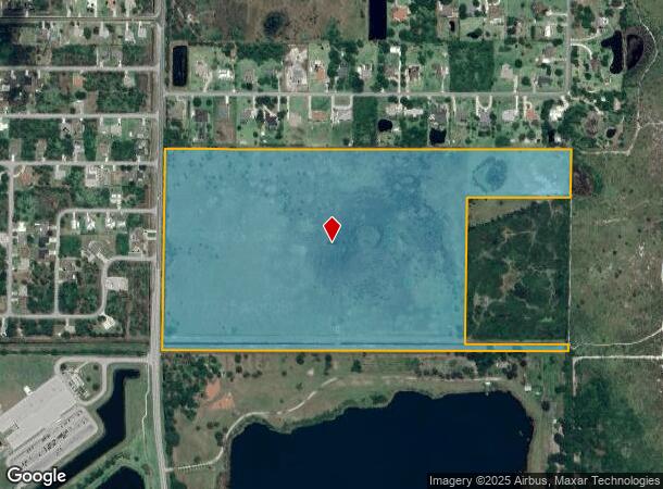  1909 Unknown, Palm Bay, FL Parcel Map