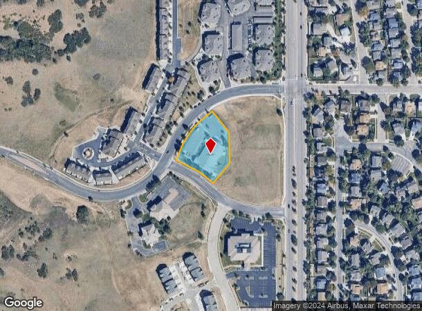  2041 Chuckwagon Rd, Colorado Springs, CO Parcel Map