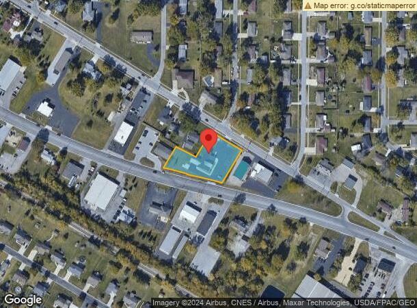  405 E Kiracofe Ave, Lima, OH Parcel Map