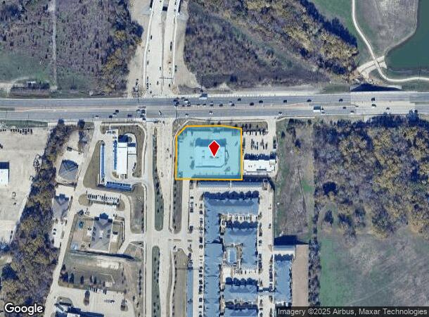  6161 W University Dr, Mckinney, TX Parcel Map