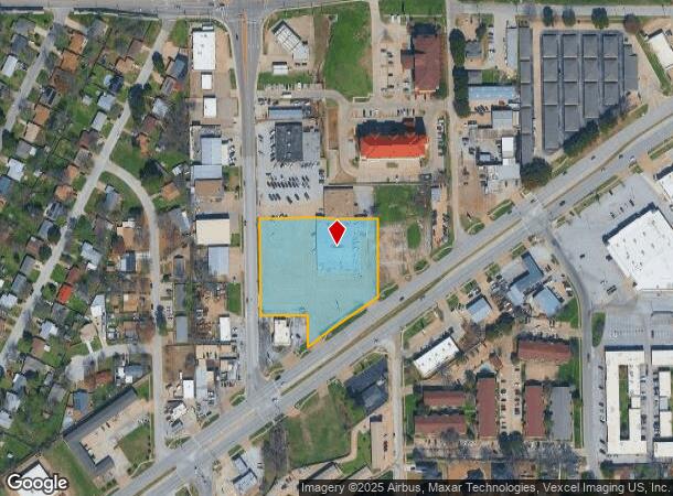 203 S Ector Dr, Euless, TX Parcel Map