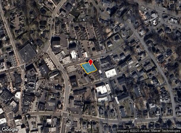 21 Cross St, New Canaan, CT Parcel Map