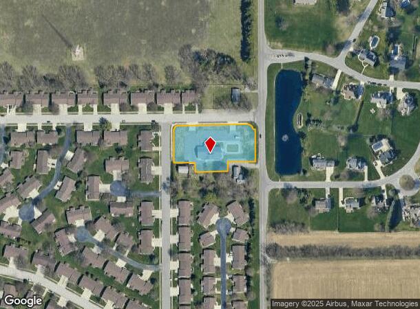  2010 E Farnsworth Dr, South Bend, IN Parcel Map