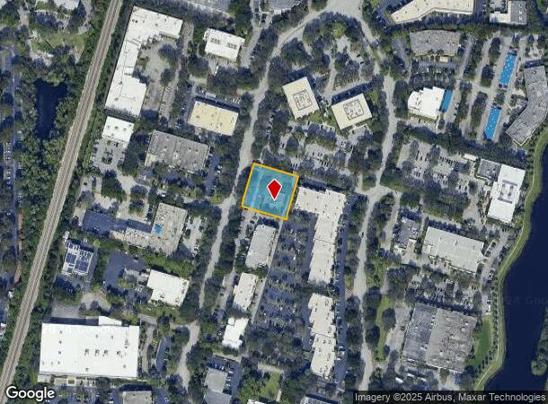  1208 W Newport Center Dr, Deerfield Beach, FL Parcel Map