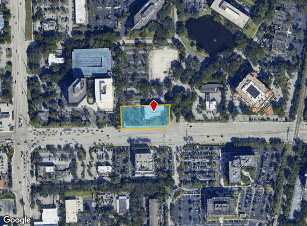  701 W Cypress Creek Rd, Fort Lauderdale, FL Parcel Map