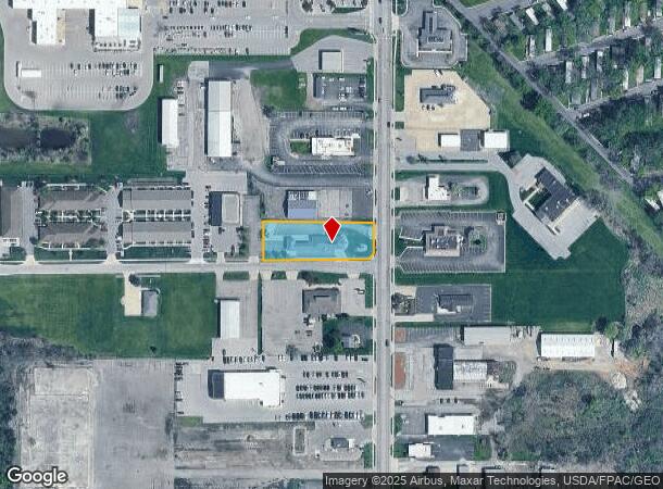  1429 Scott St, Napoleon, OH Parcel Map