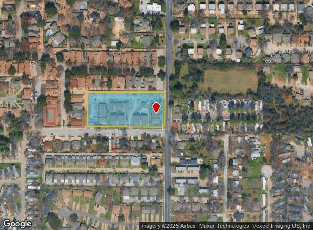 2001 Wesley Dr, Arlington, TX Parcel Map