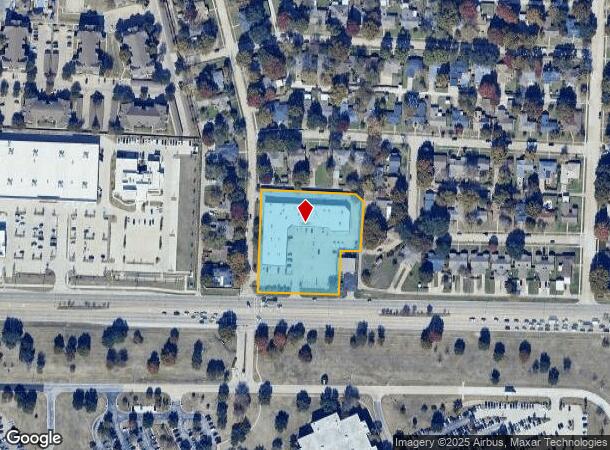2414 W University Dr, Mckinney, TX Parcel Map
