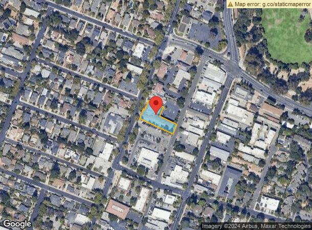  634 N Santa Cruz Ave, Los Gatos, CA Parcel Map