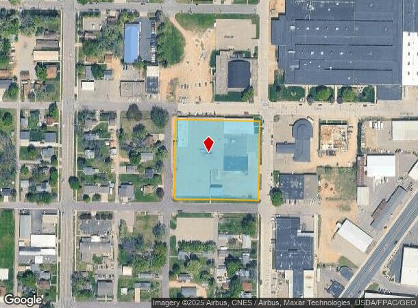 1532 1St Ave, Mankato, MN Parcel Map