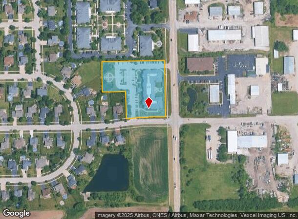 1101 S Cedar Rd, New Lenox, IL Parcel Map