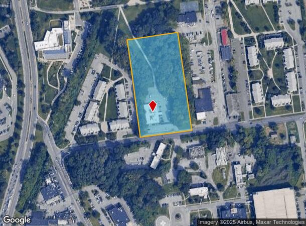  69 W Cedar St, Poughkeepsie, NY Parcel Map