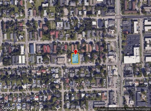 281 Nw 40Th St, Oakland Park, FL Parcel Map