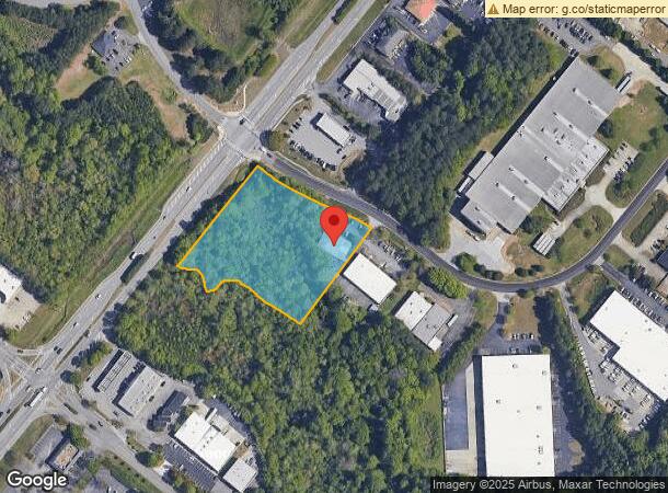  1705 Enterprise Dr, Buford, GA Parcel Map