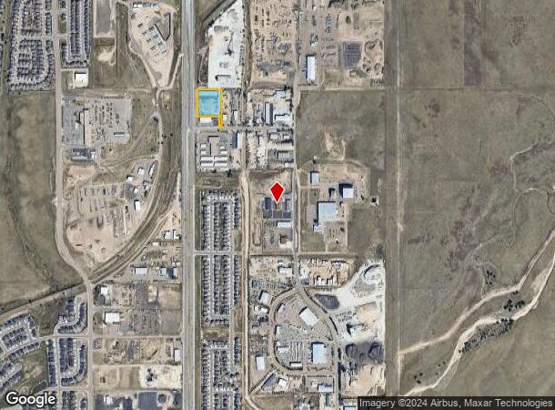  7950 Industry Rd, Colorado Springs, CO Parcel Map