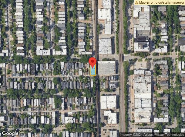  1821 W Berteau Ave, Chicago, IL Parcel Map