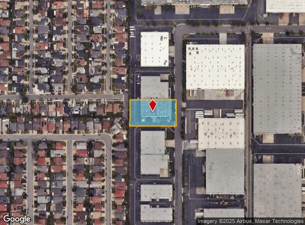 15411 Blackburn Ave, Norwalk, CA Parcel Map