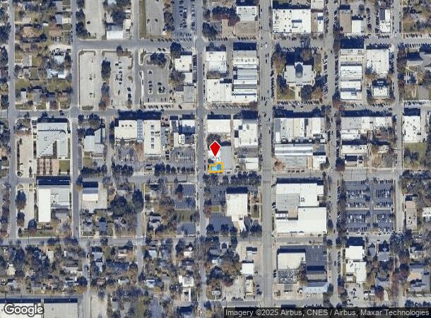  807 S Rock St, Georgetown, TX Parcel Map