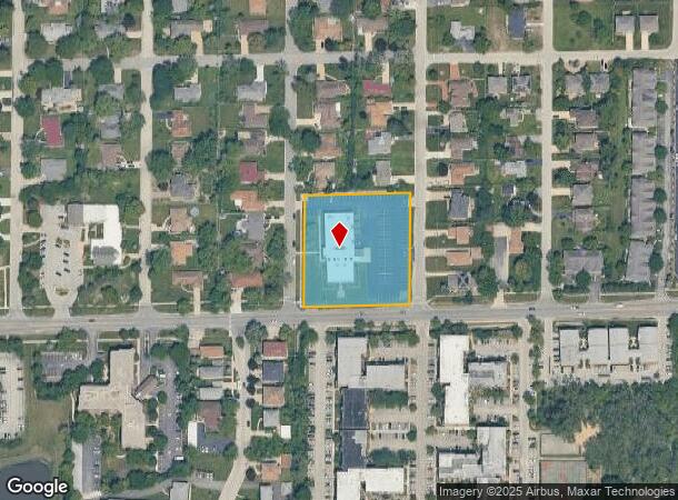  8800 W Ballard Rd, Des Plaines, IL Parcel Map