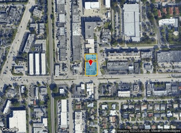  1299 E Commercial Blvd, Oakland Park, FL Parcel Map