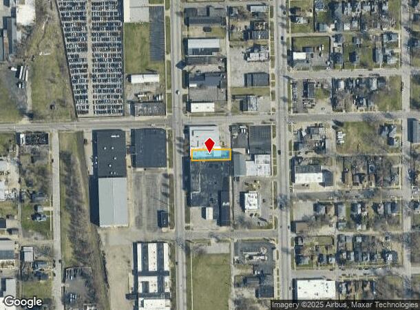  1912 S Main St, South Bend, IN Parcel Map