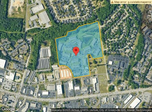  12119 Three Springs Trl, Greenville, SC Parcel Map