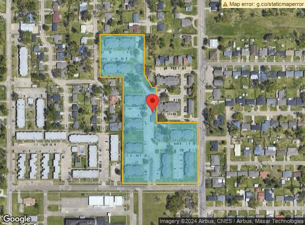  1045 Walters St, Lake Charles, LA Parcel Map