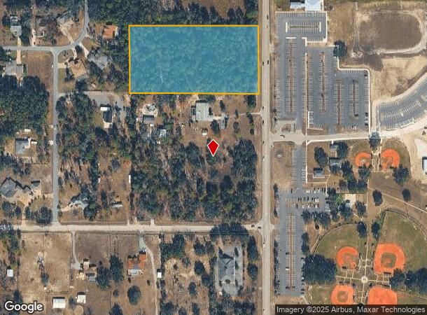  1455 Anderson Snow Rd, Spring Hill, FL Parcel Map