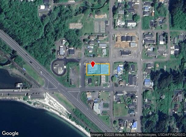  5525 B St, Bay City, OR Parcel Map