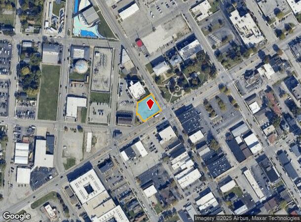  100 W Court Ave, Jeffersonville, IN Parcel Map