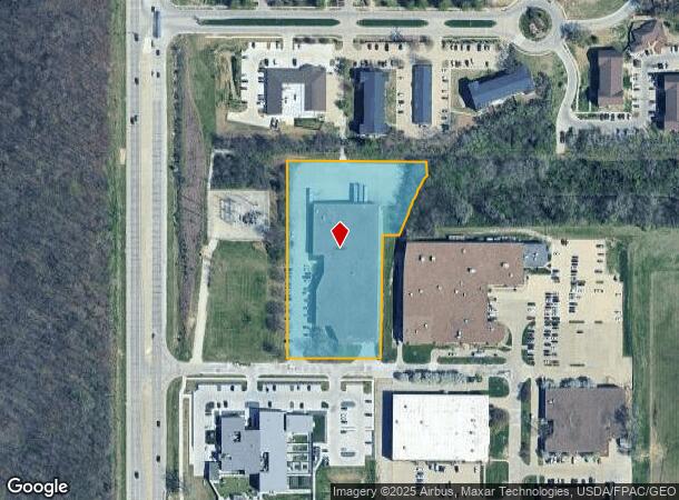  6127 Willowmere Dr, Des Moines, IA Parcel Map