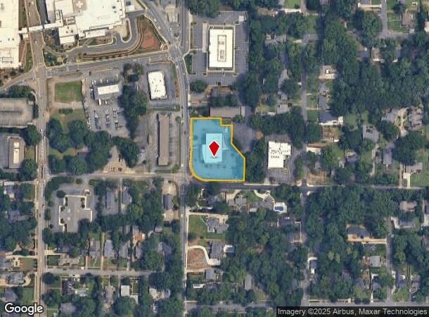  620 Cherokee St Ne, Marietta, GA Parcel Map