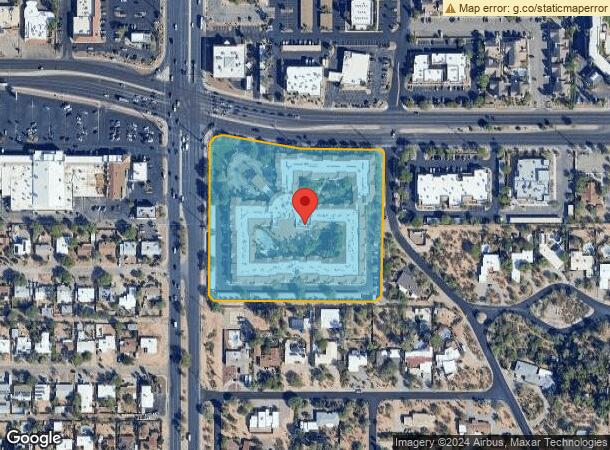  6300 E Speedway Blvd, Tucson, AZ Parcel Map