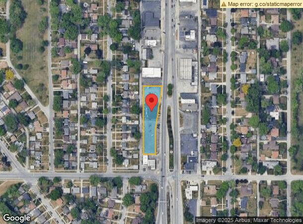  7430 Indianapolis Blvd, Hammond, IN Parcel Map