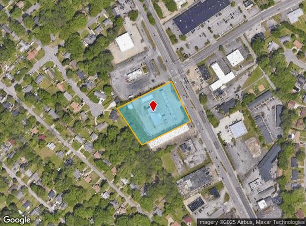 11011 Jefferson Ave, Newport News, VA Parcel Map